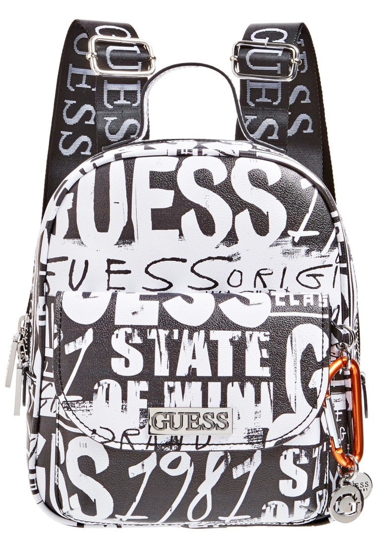 guess graffiti backpack
