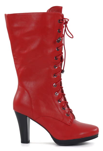 Fuzz Boots 6176-05 red - Women's boots - 134361 - 1