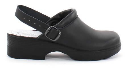 Golden Fit Mules New oland black - Women's work shoes - 125441 - 1