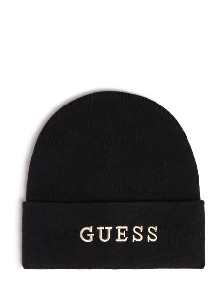 Guess Beanie AW9251WOL01 BLA black - Women's beanies and gloves - 134481 - 1
