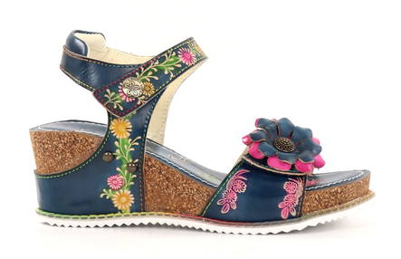 Laura Vita Sandals Bonito 03 jeans - Women's sandals - 135411 - 1