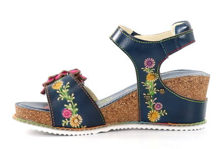 Laura Vita Sandals Bonito 03 jeans - Women's sandals - 135411 - 2