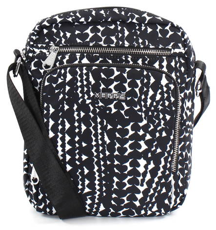 Nabo Bag NK2185 Marris, Black/White - Handbags - 130931 - 1