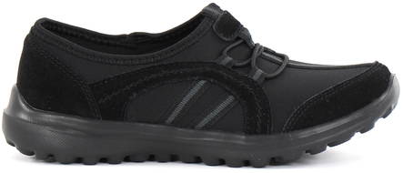 Natura Walking Shoes Silky, Black - Women's walking shoes - 128681 - 1