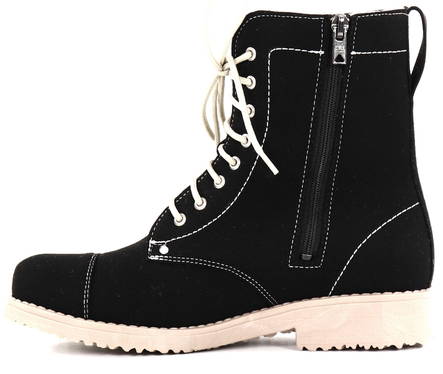 Natura Ankle Boots Vege 100, Black - Women's ankle boots - 127251 - 2