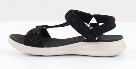 Natura Sandals Floss 01, Black/Diamante - Women's sandals - 130971 - 2