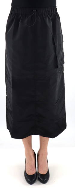 Pieces Skirt hw midi cargo black - Skirts - 133721 - 1