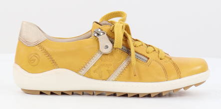 Rieker Remonte Walking Shoes R1426-68, Yellow - Rieker women`s walking shoes - 130701 - 1