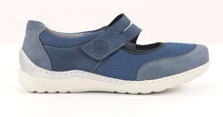Rieker Walking Shoes 48953-14, blue - Rieker women`s walking shoes - 132951 - 1