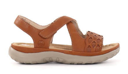 Rieker women's sandals 64878-24 brown - Rieker women`s sandals - 135421 - 1