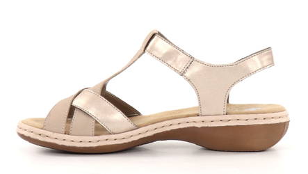 Rieker women's sandals 65919-61 beige - Rieker women`s sandals - 135731 - 2