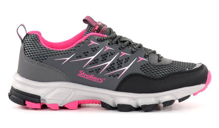 Strollers women's sneakers ZA202001 fuxia/black - Women's trainers - 135181 - 1