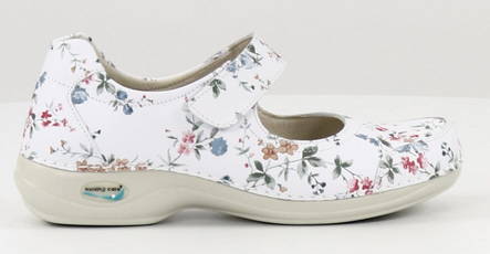 Nursing Care Machine washable shoes WG500F1 flower - Women's work shoes - 111711 - 2