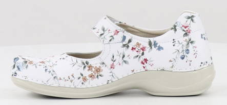 Nursing Care Machine washable shoes WG500F1 flower - Women's work shoes - 111711 - 3