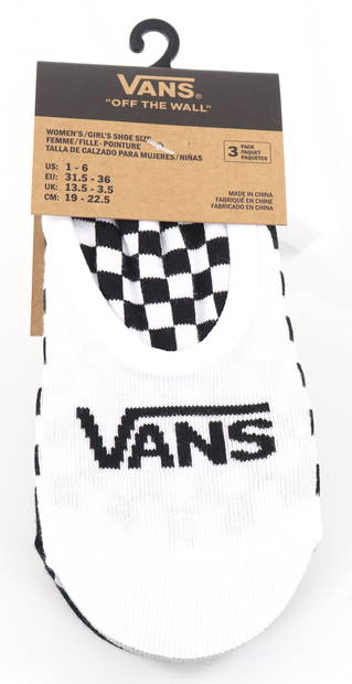 Vans Socks VN0005GQ 3 pack black - Women's socks and tights - 133561 - 1