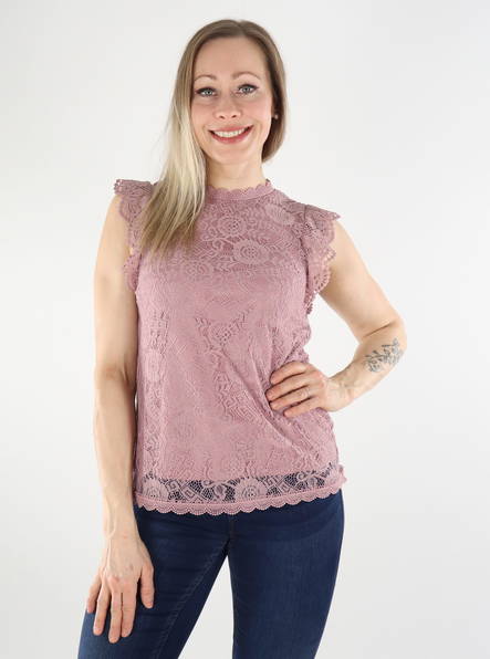 Pieces Top lace Woodrose - Women's party tops - 135691 - 1