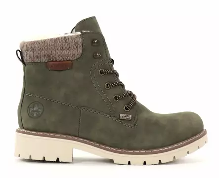 Rieker women's ankle boots Y9118-54 green - Rieker ankle boots - 136671 - 1