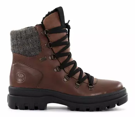 Rieker women's studded ankle boots X8200-25 brown - Rieker ankle boots - 137081 - 1