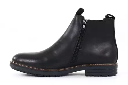 Rieker men's genuine leather ankle boots 33180-00 black - Men's ankle boots and boots - 139171 - 2