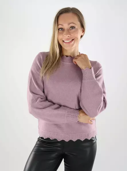 Vila women's sweater O-Neck toadstool - Women's knitwear - 139221 - 1