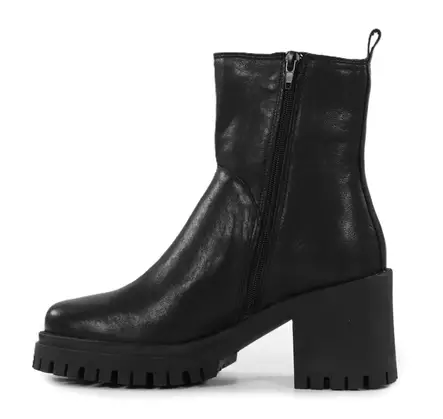 Ten Points women's genuine leather ankle boots 60618 Ylva black - Women's ankle boots - 139451 - 2