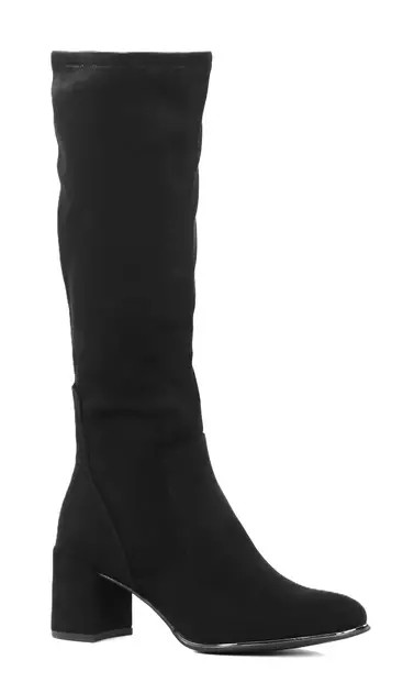 Marco Tozzi women's boots with elastic shaft 25500-41 black - Women's boots - 140051 - 1