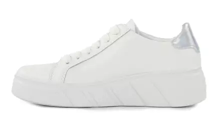Rieker women's genuine leather sneakers W2605-80 white - Rieker women`s sneakers - 140171 - 2