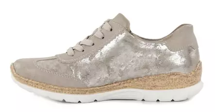 Rieker women's walking shoes N4221-90 metallic - Rieker women`s walking shoes - 140261 - 2