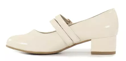 Jana pumps/walking shoes 24366-45 412 ivory patent - Women's pumps and high heels - 140381 - 2