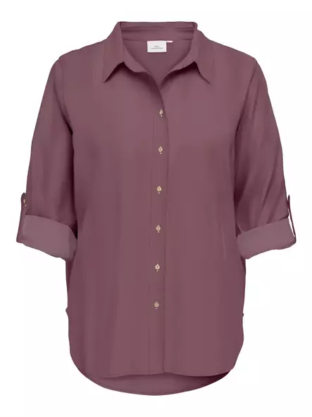 Carmakoma Dress Shirt 3/4 rose brown - Women's shirts and blouses - 140841 - 1