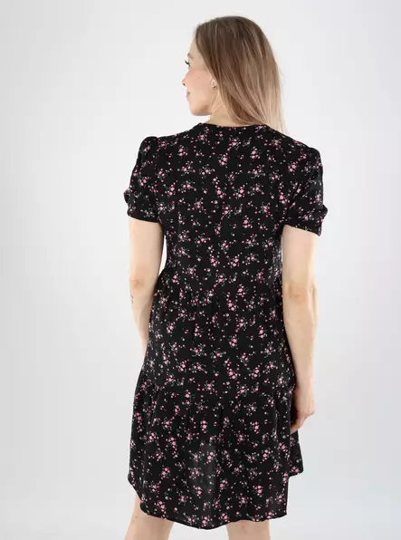 Only dress ONLNOVA life black/725 ditsy - Dresses and tunics - 140901 - 2