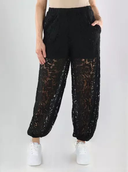 JDY pants lace black - Women's trousers - 141251 - 1