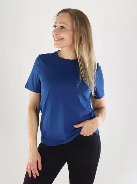 Vero Moda T-shirt Navy Peony - Women's T-shirts - 141331 - 1