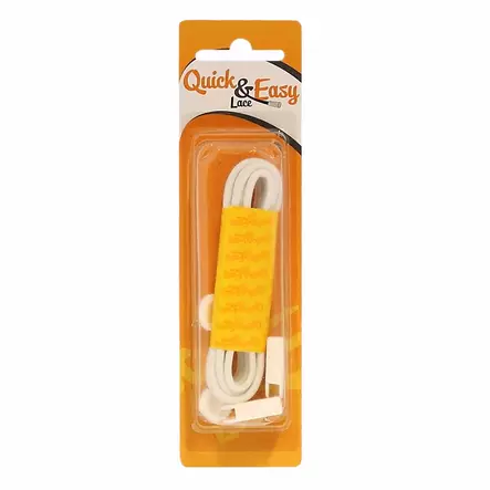 Quick&Easy shoelace 90cm white - Shoe care and polishes - 142381 - 1