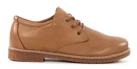 Andrea Conti women's genuine leather walking shoes 0342801-201 braun - Wide last walking shoes - 137791 - 2
