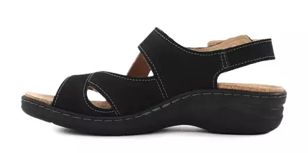 Belvida women's sandals 31007 black/mix - Women's work shoes - 139291 - 2