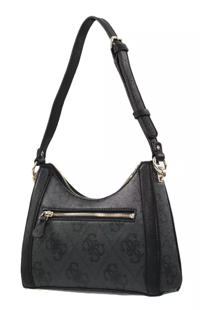 Guess bag Karnilla Logo coal logo - Handbags - 140111 - 2