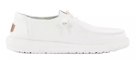 HEYDUDE women's shoes Wendy Stretch Canvas white - Women's walking shoes - 138421 - 2