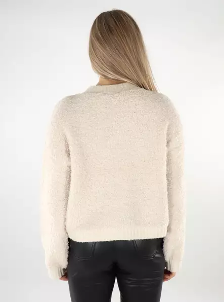 JDY women's cardigan O-Neck birch - Women's knitwear - 137531 - 2