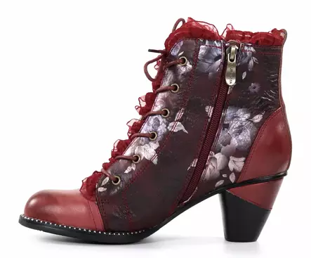 Laura Vita women's Ankle boots Alcizeeo 78 wine - Women's ankle boots - 137301 - 2