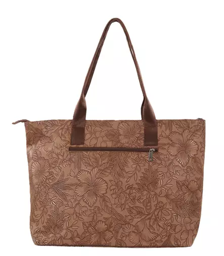 Nabo shoulder bag/bag L2597 flower brown - Handbags - 139751 - 2