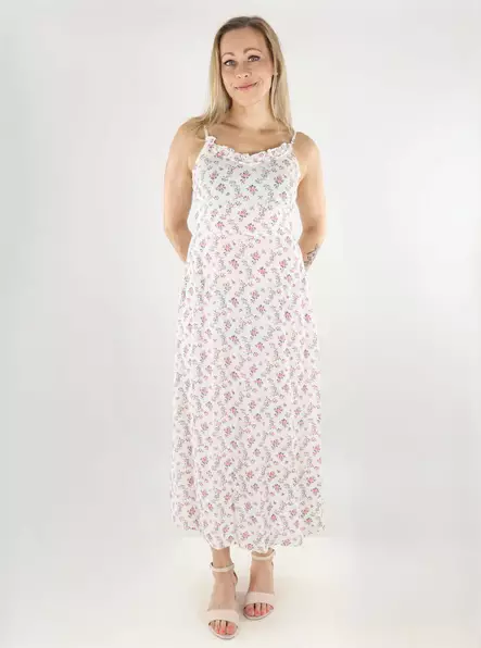 Pieces maxi viscose dress Ankle cloud dancer/romantic - Dresses and tunics - 138471 - 1