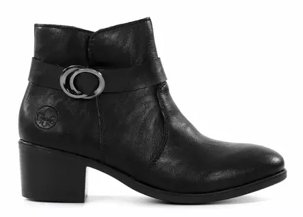 Rieker women's ankle boots 73975-00 black - Rieker ankle boots - 137141 - 1