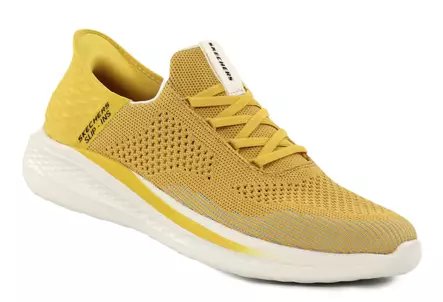 Skechers men's wide-last sneakers 210810/YEL SLADE - QUINTO yellow - Men's sneakers - 140541 - 1