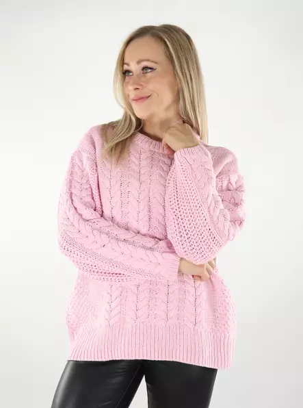 Vero Moda women's braided sweater Sveacable Pullover sweet Dreams - Women's knitwear - 136951 - 1