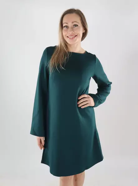 Vila stretch dress Boatneck ponderosa pine - Dresses and tunics - 139901 - 1
