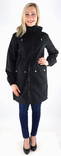 JDY Women's Jacket shine long black - Women's light jackets - 132941 - 1