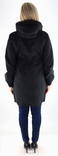 JDY Women's Jacket shine long black - Women's light jackets - 132941 - 2