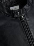 Jack&Jones Cali men's faux leather jacket black - Men's jackets - 135111 - 2