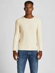 Jack&Jones Sweater Blucarlos whisper white - Men's knitwear - 132021 - 1